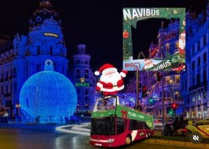 autobus turistico navidad madrid navibus