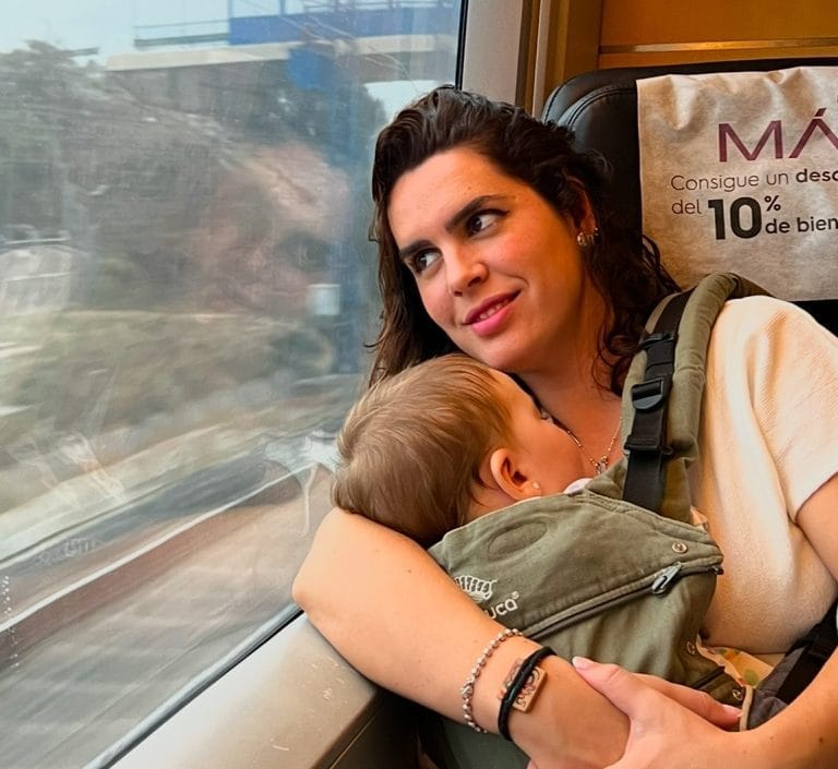 viajar con un bebé