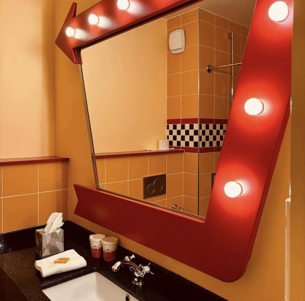 hotel santa fe baño